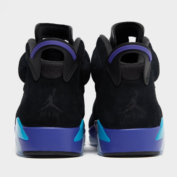 Air Jordan 6 ブラック/パープル With the Air Jordan 6 “Aqua”, the Brand Pays Tribute to the 1993